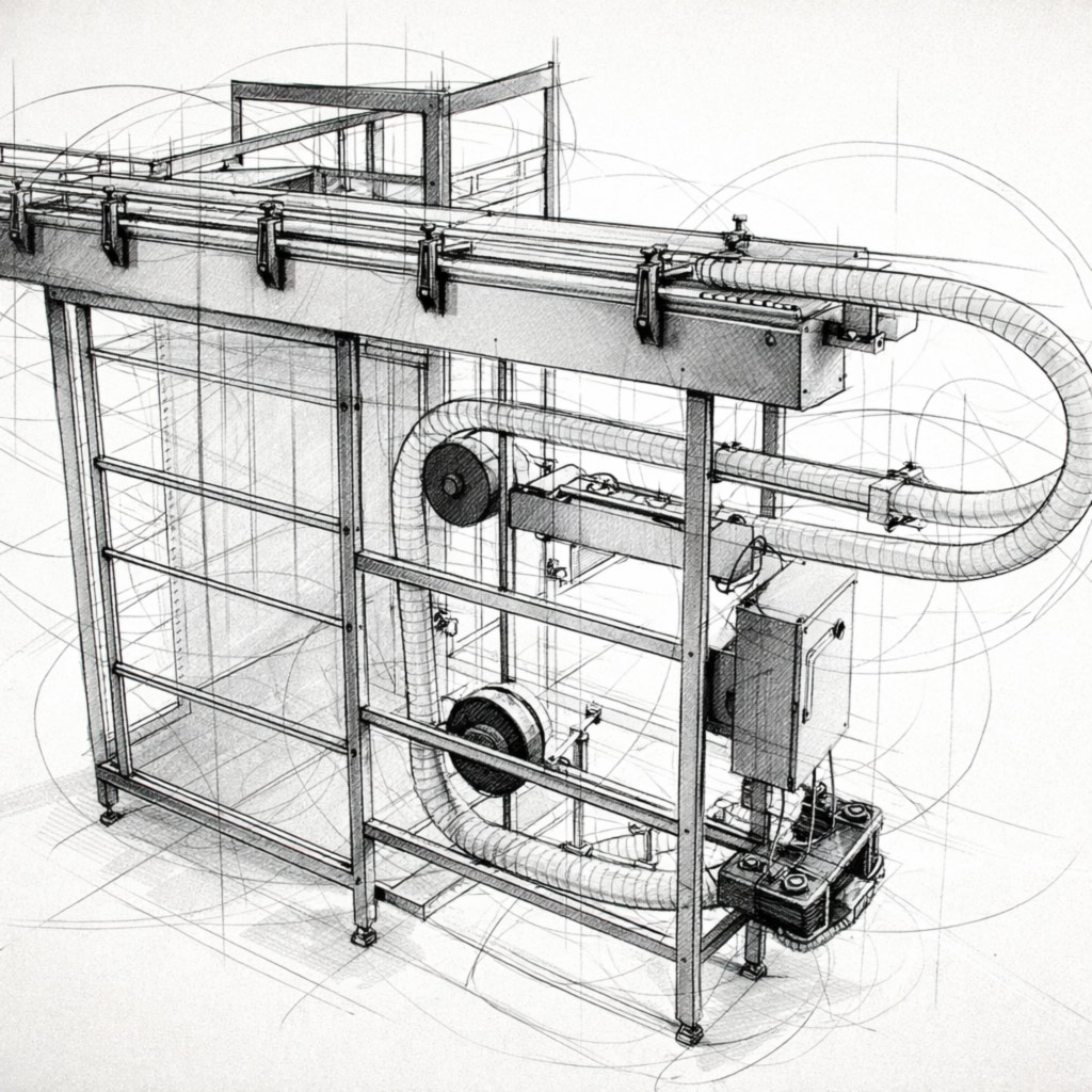 Автоматическая разгрузка паллет - деппалетизатор